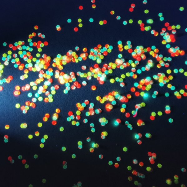 印刷荧光纤维片